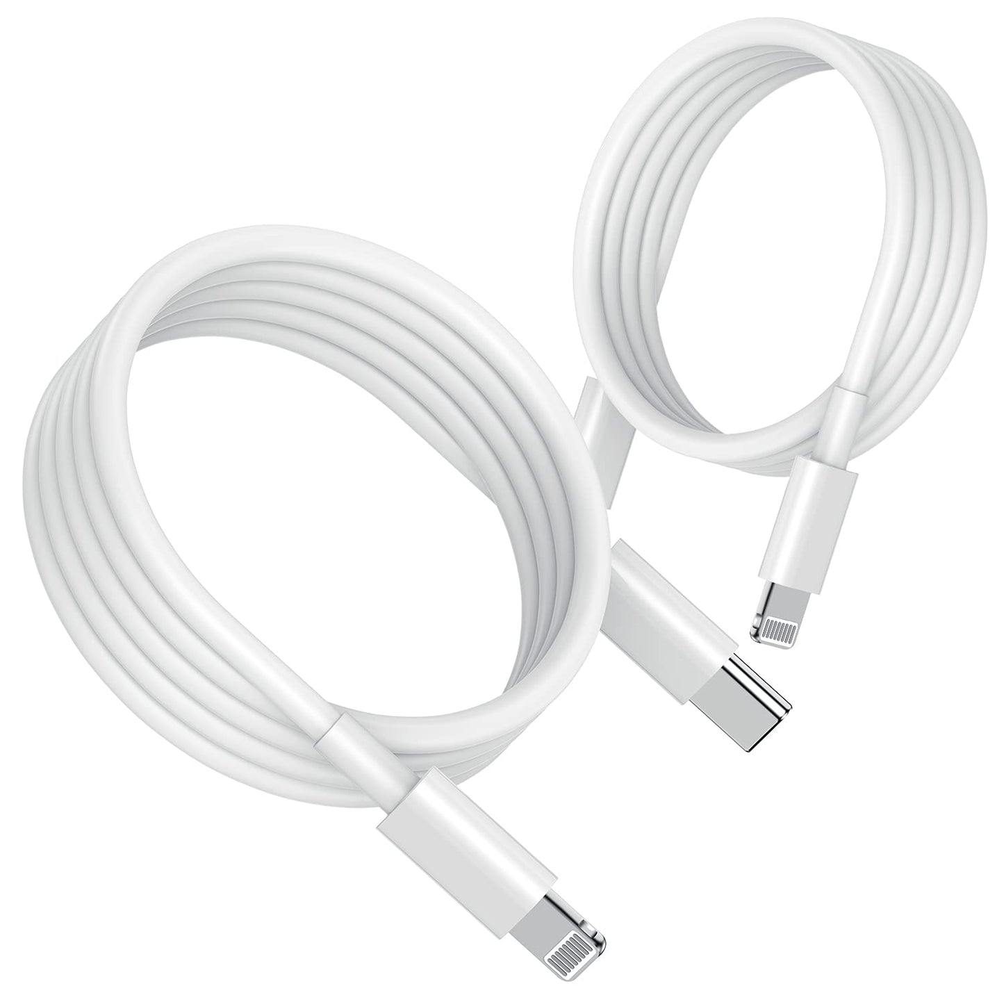 USB-C to Lightning iPhone Charger Cable (3 ft) – Durable, Tangle-Free, Reliable Charging Cord