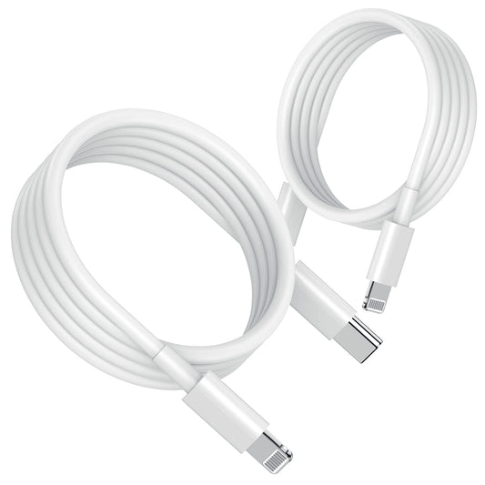 USB-C to Lightning iPhone Charger Cable (3 ft) – Durable, Tangle-Free, Reliable Charging Cord
