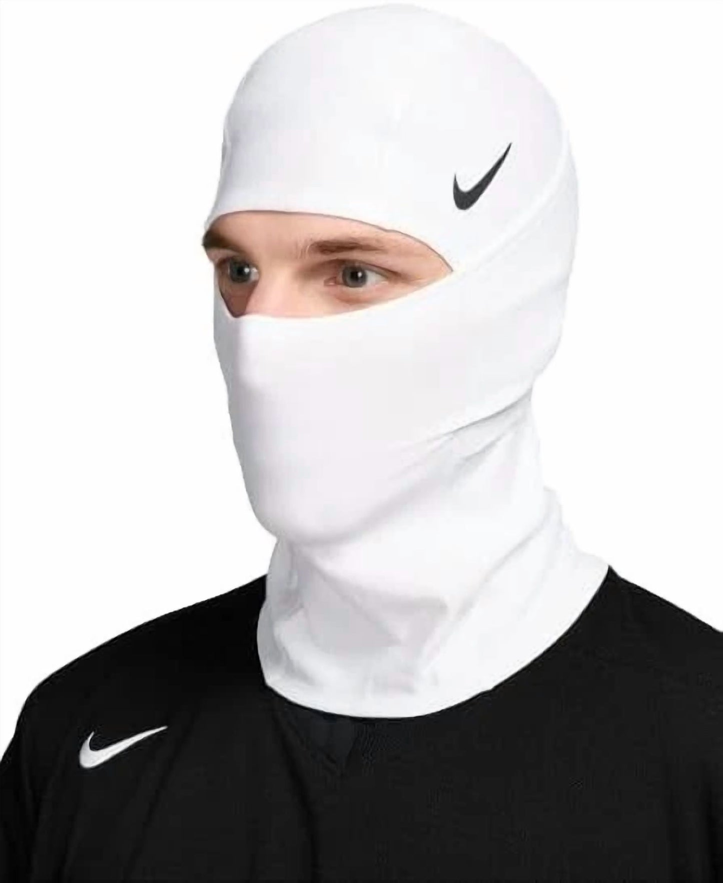 Nike Pro Therma-Fit Hyperwarm Hood Ski Mask Balaclava -US Stock [white]