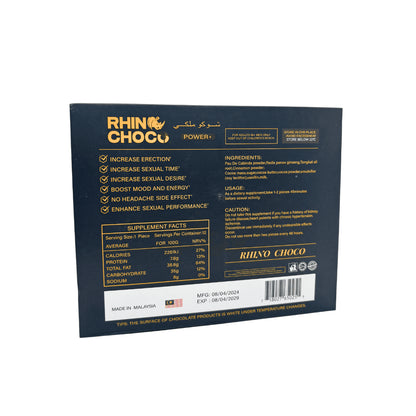 Rhino Choco VIP – Dark Chocolate Enhancement Male