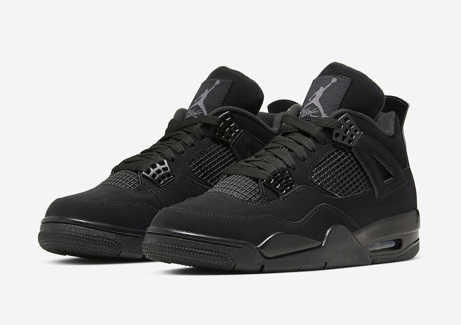Air Jordan 4 Retro Black Cat 2020 men Size 11 Light Graphite CU1110-010