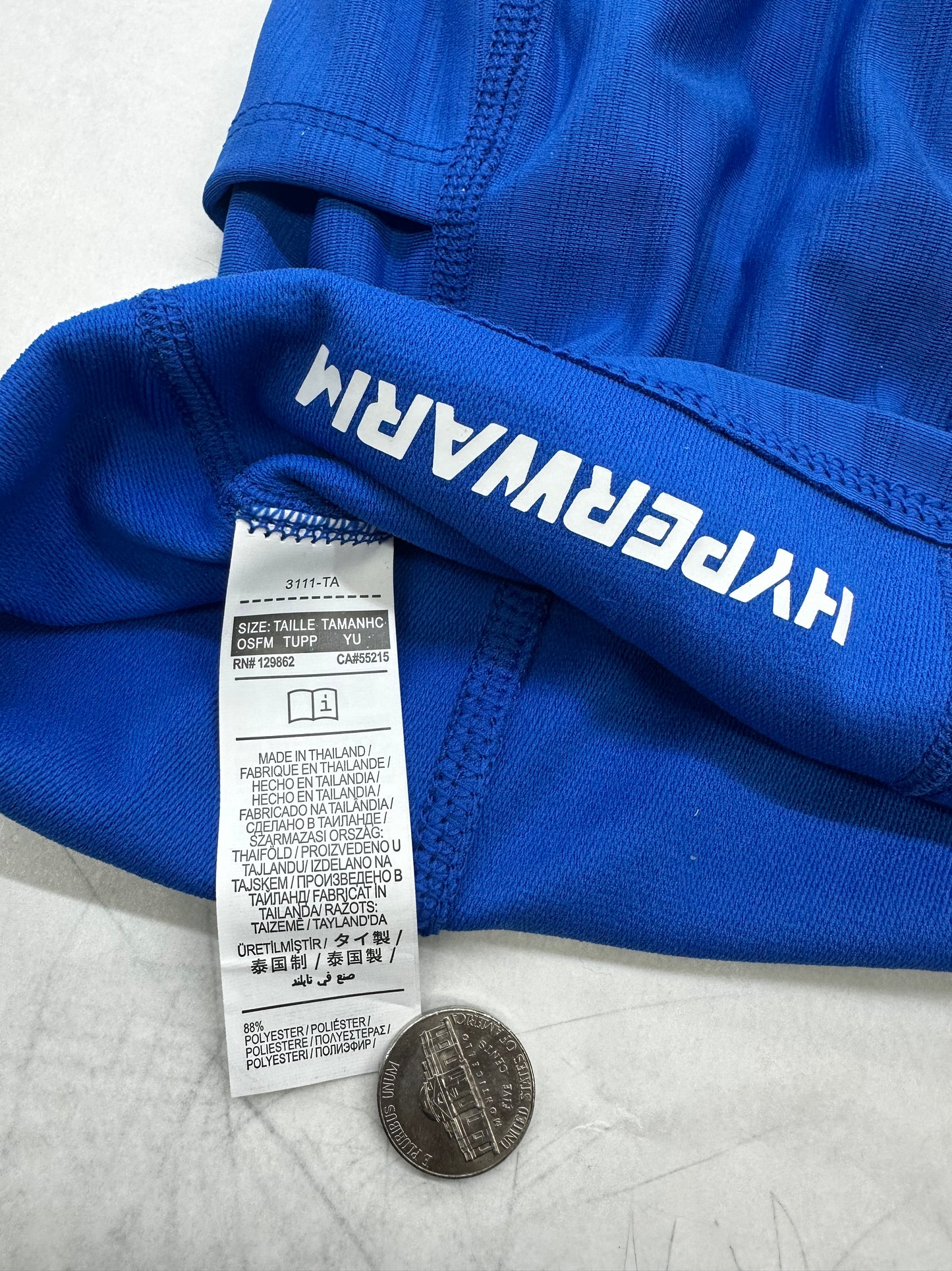 Nike Pro Therma-Fit Hyperwarm Hood Ski Mask Unisex Balaclava -US Stock [Blue]