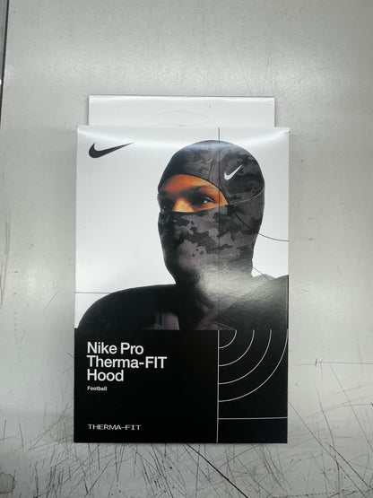 Nike Pro Therma-Fit Hyperwarm Hood Ski Mask Balaclava -US Stock [Grey Camo]