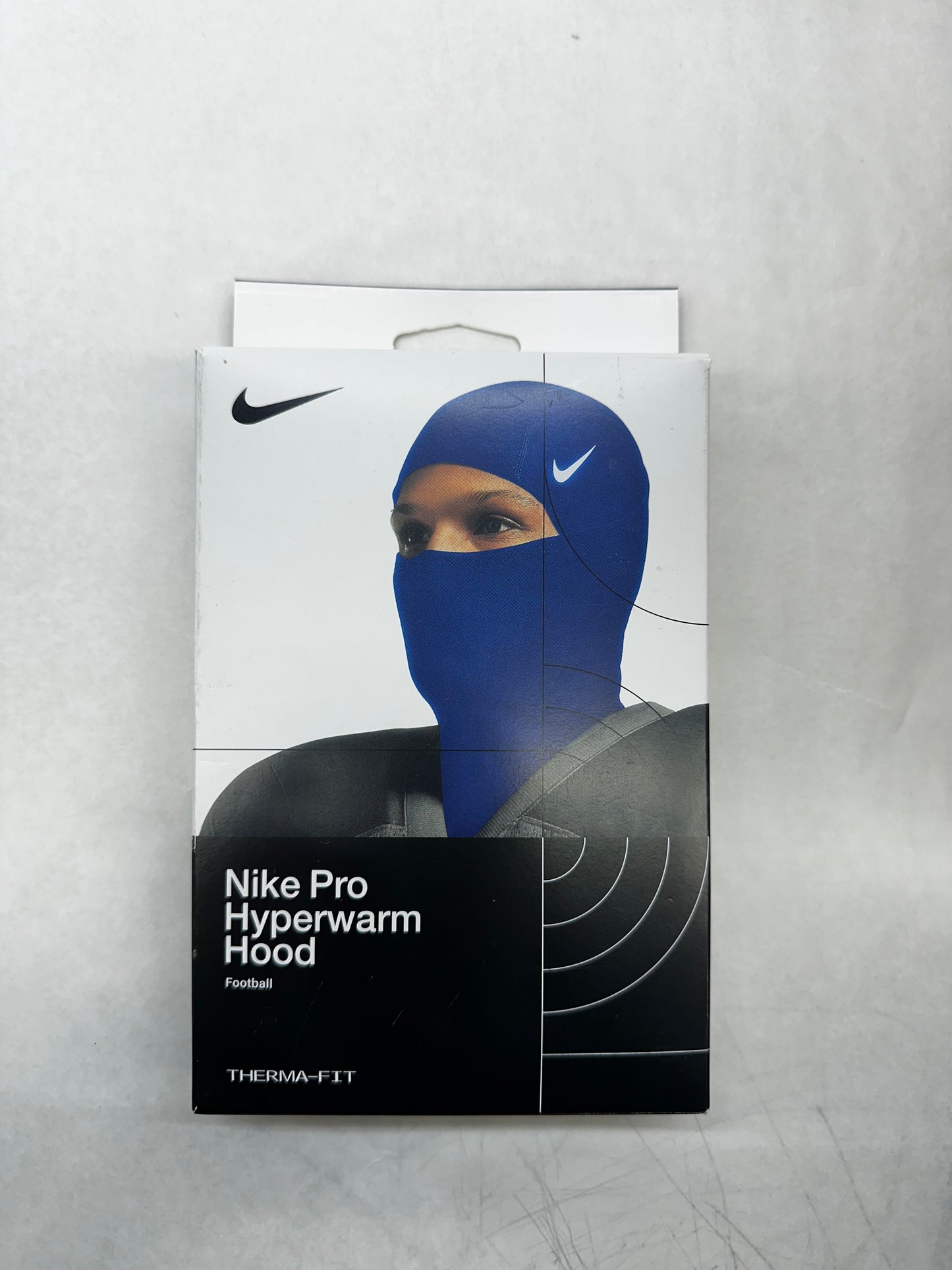 Nike Pro Therma-Fit Hyperwarm Hood Ski Mask Unisex Balaclava -US Stock [Blue]