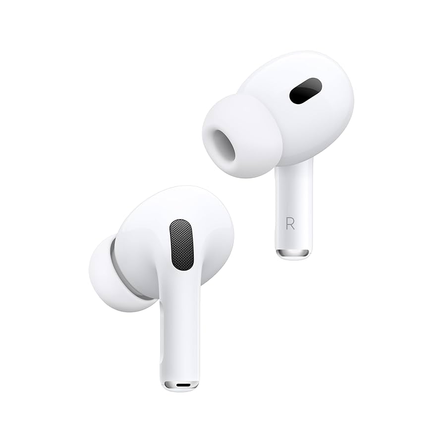 Apple AirPods Pro 2nd Generation with MagSafe Wireless Charging Case - White