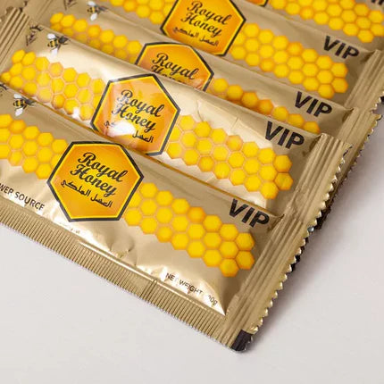 Sealed honey sachets